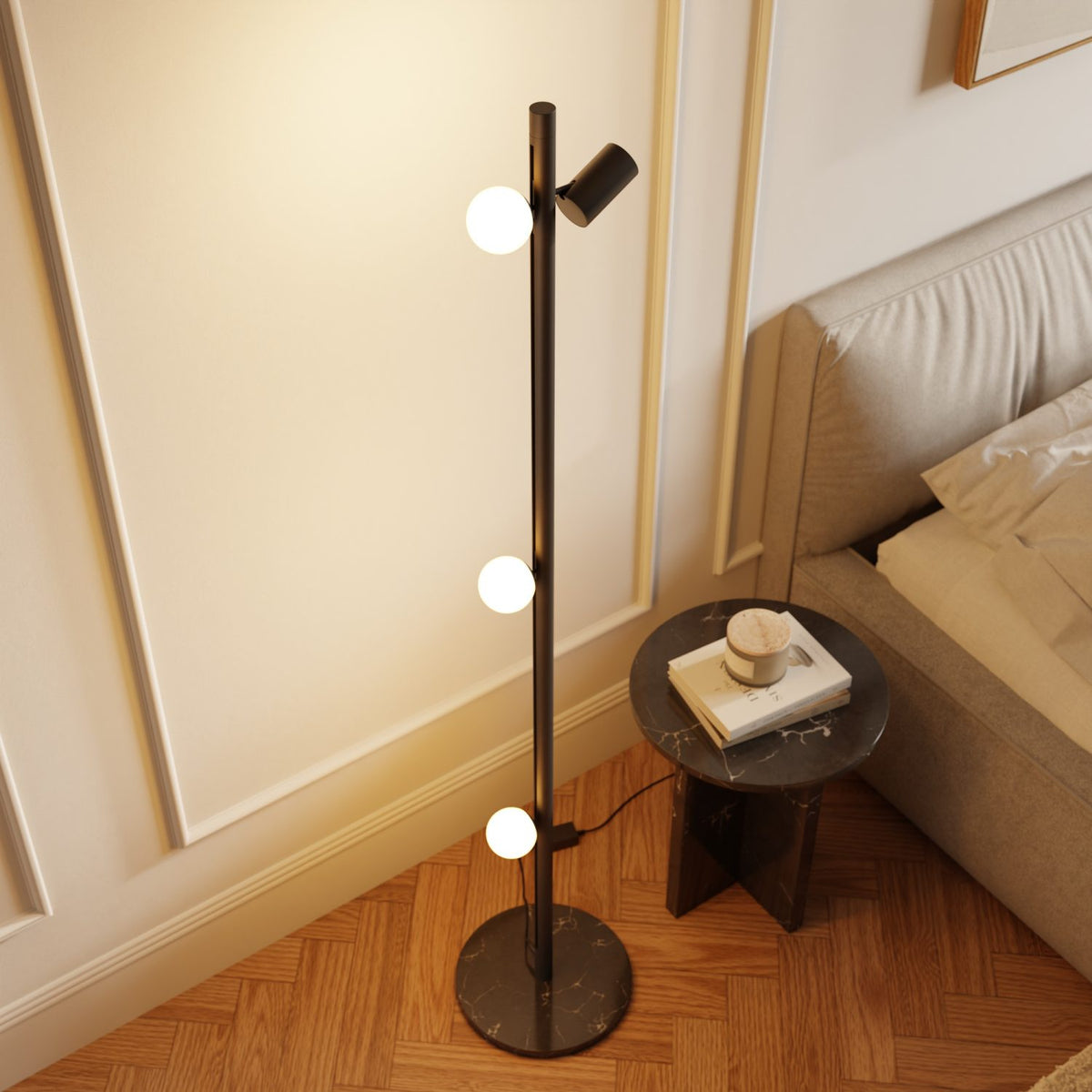 Modulaire hula-vloerlamp