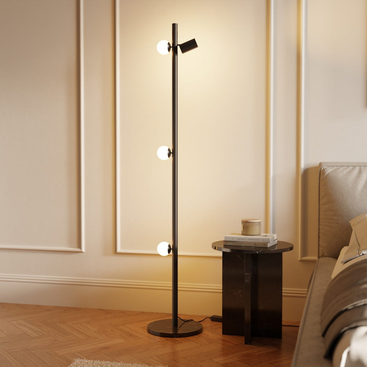 Modulaire hula-vloerlamp