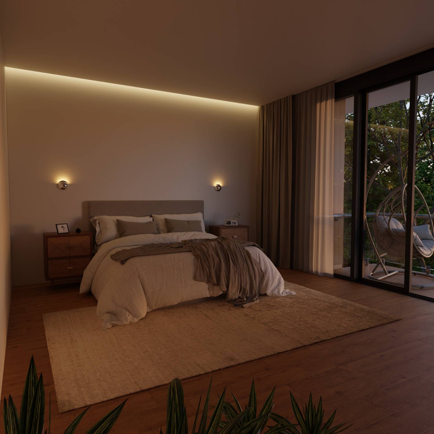 Pela wandlamp