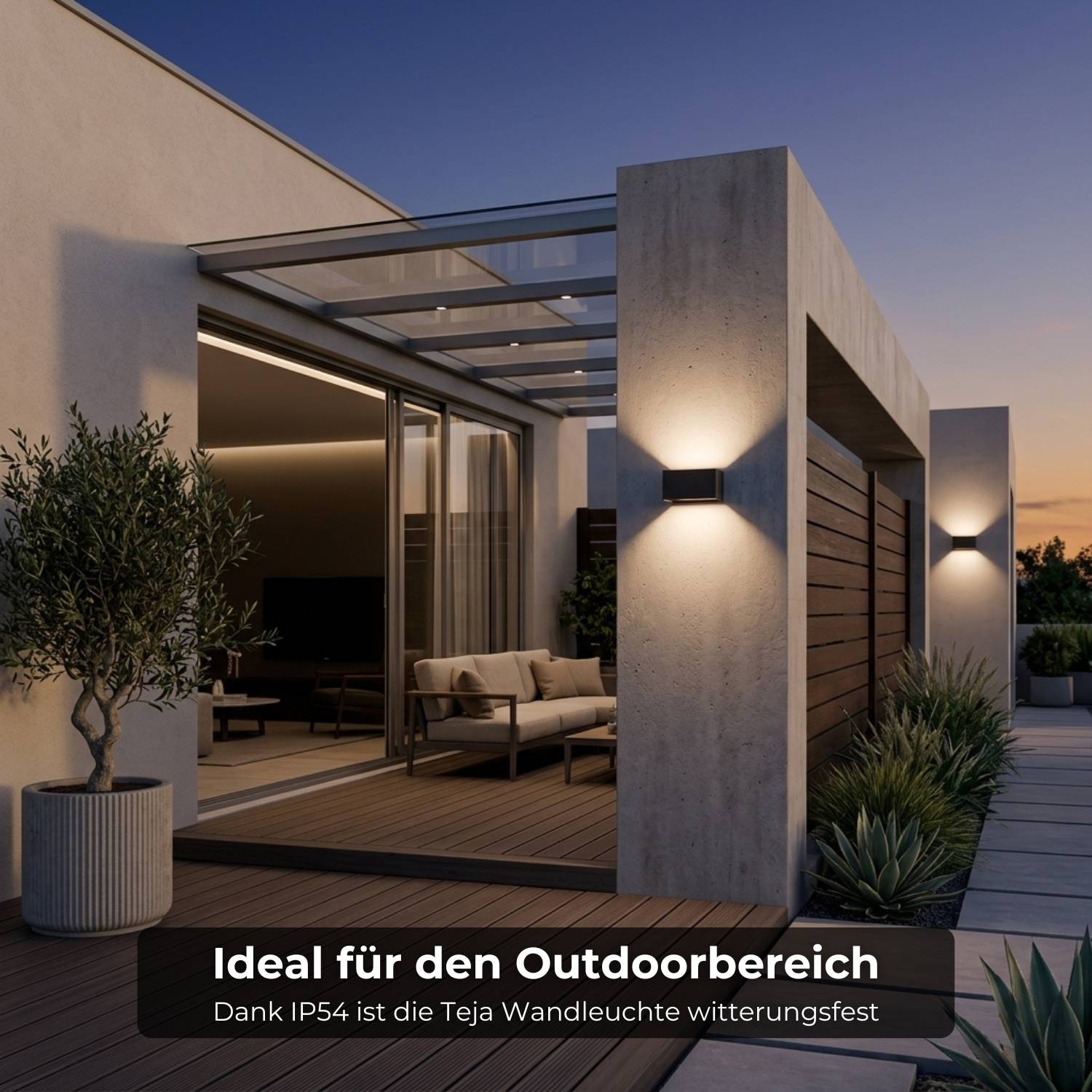 Teja wandlamp