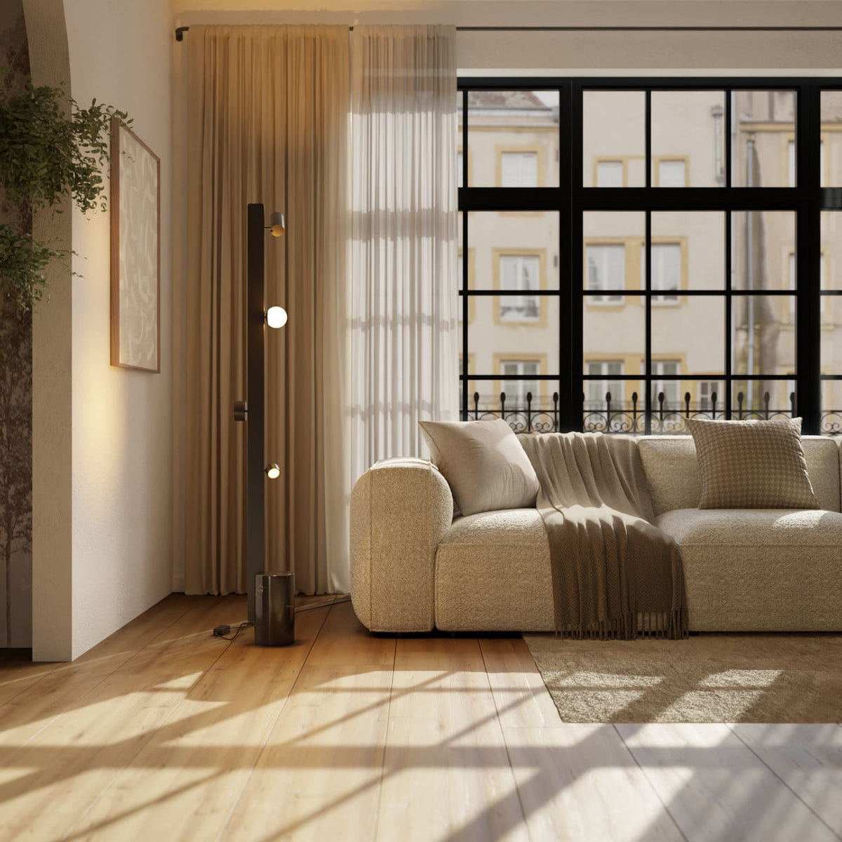 Azena modulaire vloerlamp