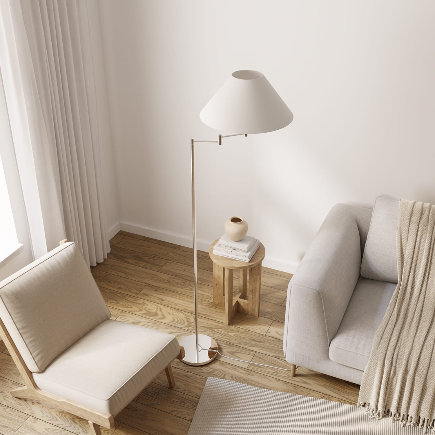 Melo vloerlamp