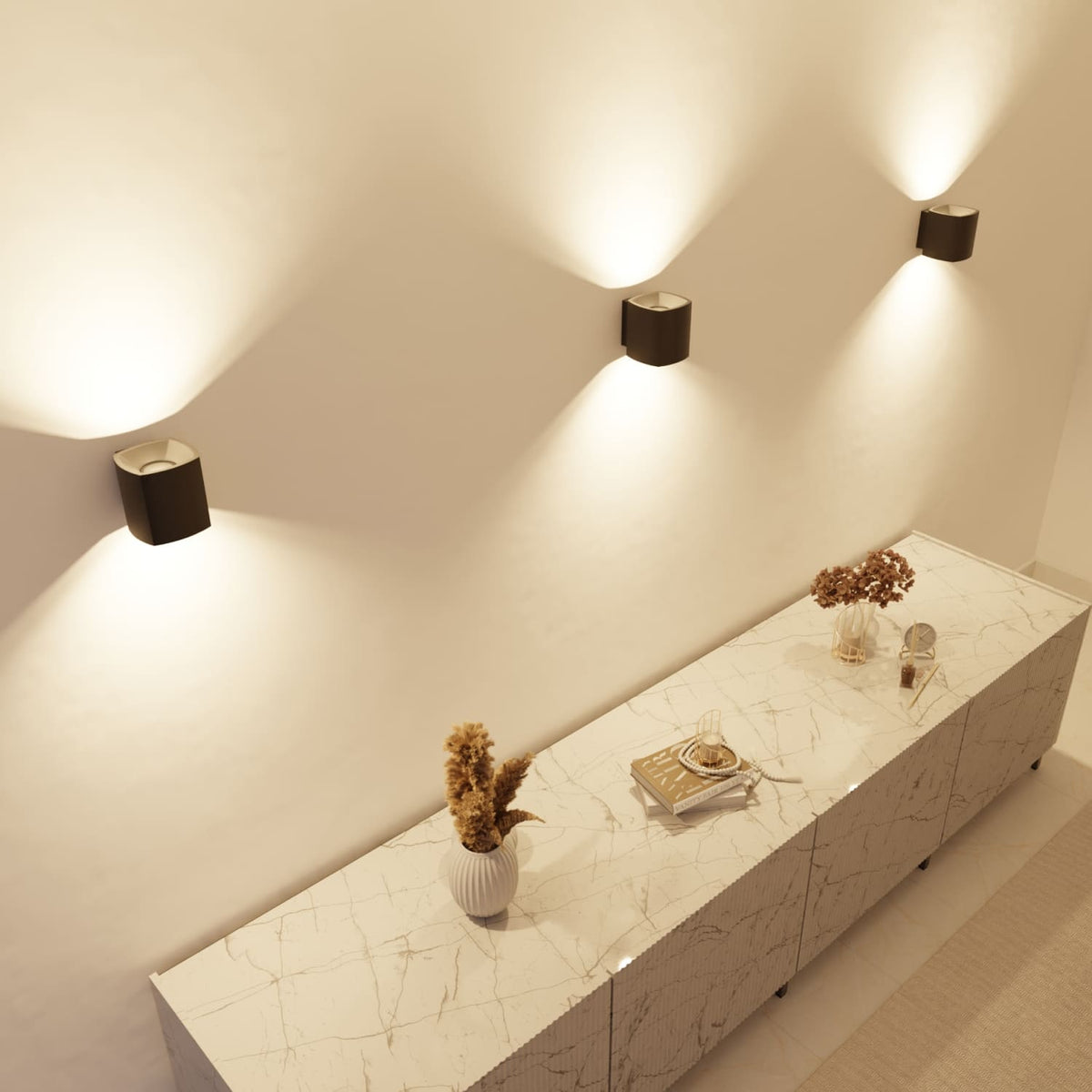 Tevia wandlamp