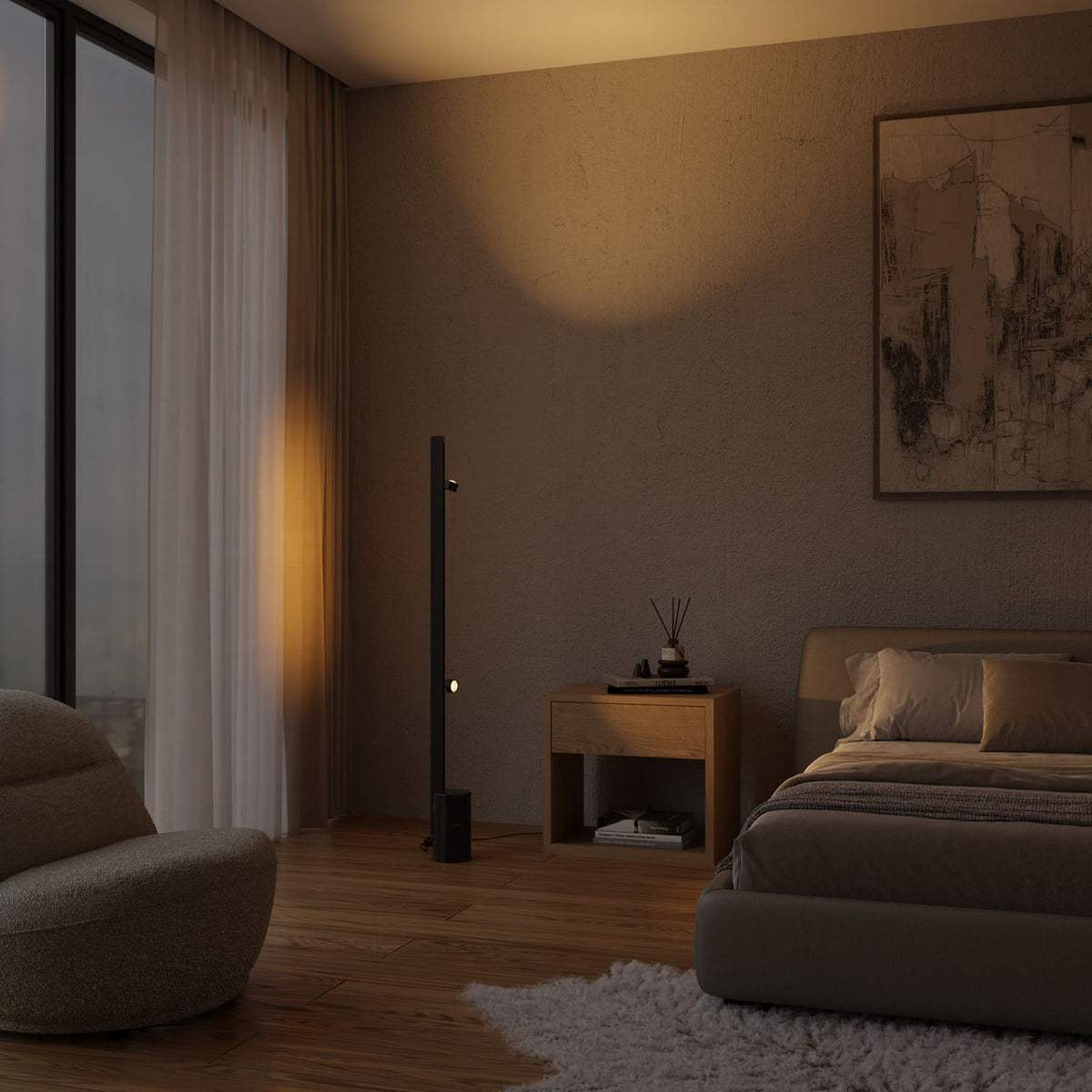 Azena modulaire vloerlamp