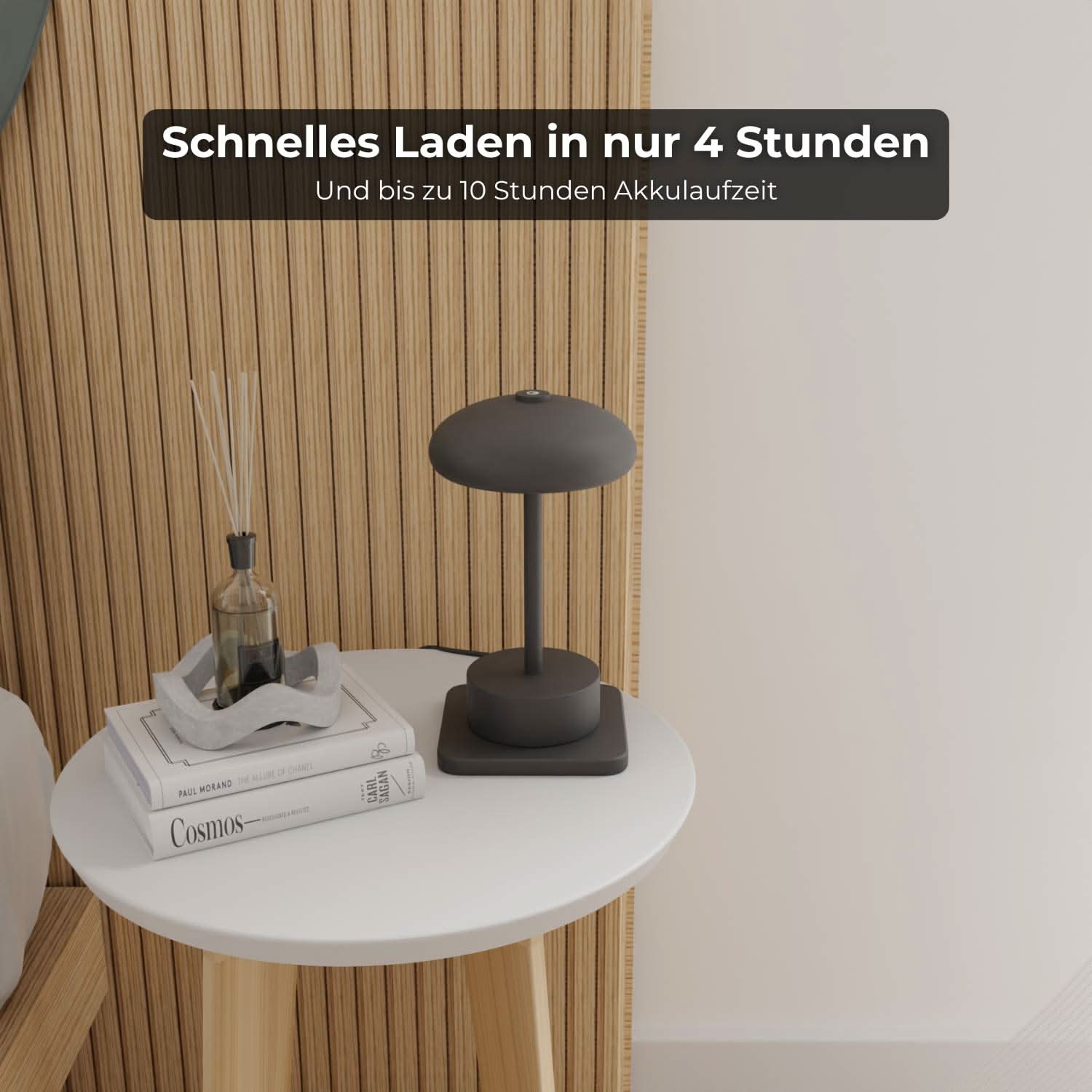 Elario tafellamp op batterijen