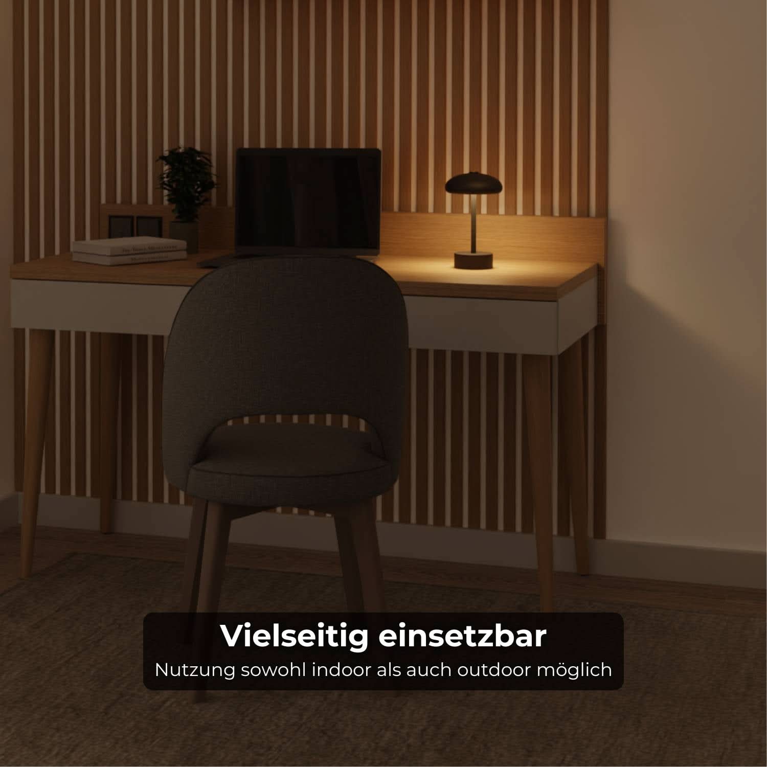 Elario tafellamp op batterijen