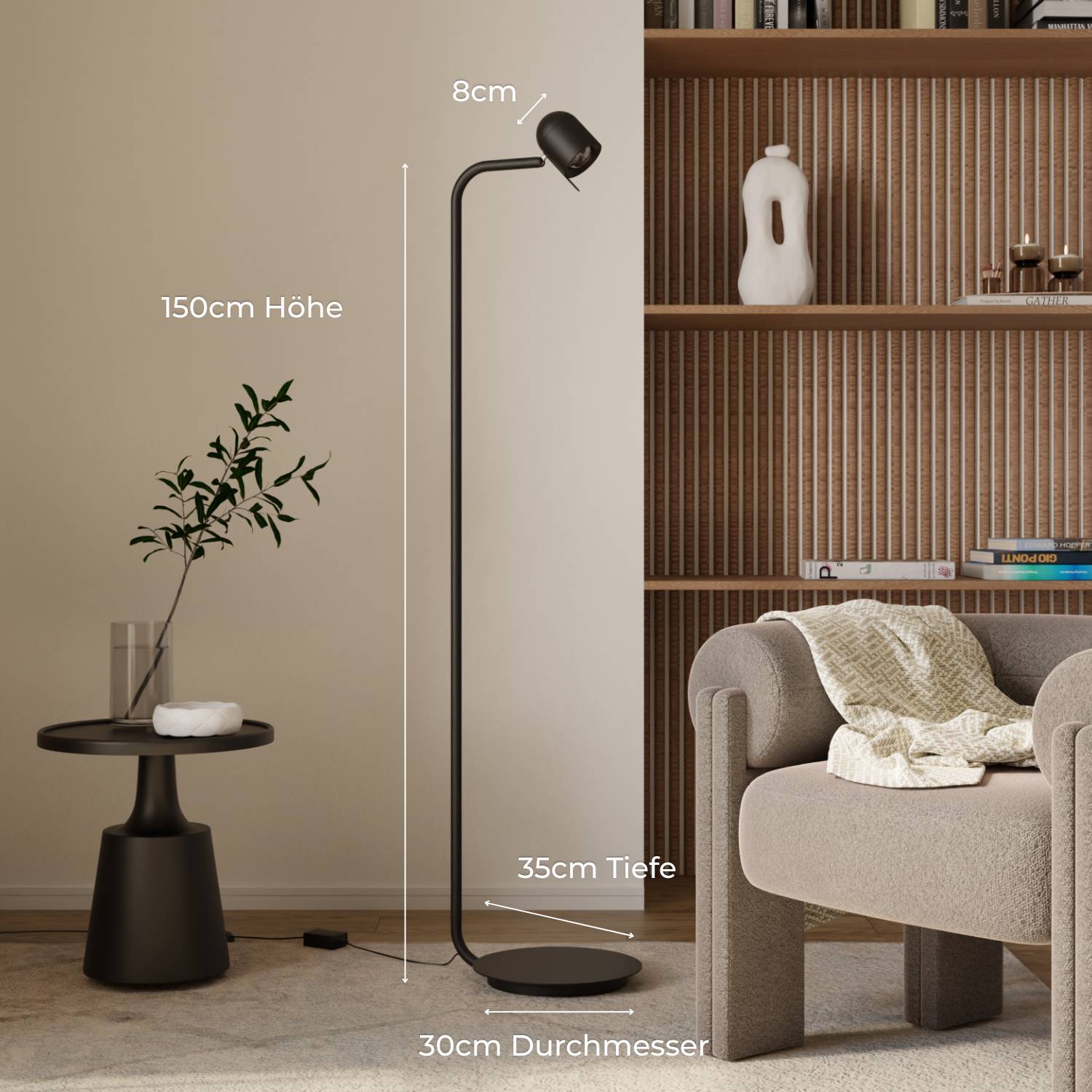 Lapan staande lamp