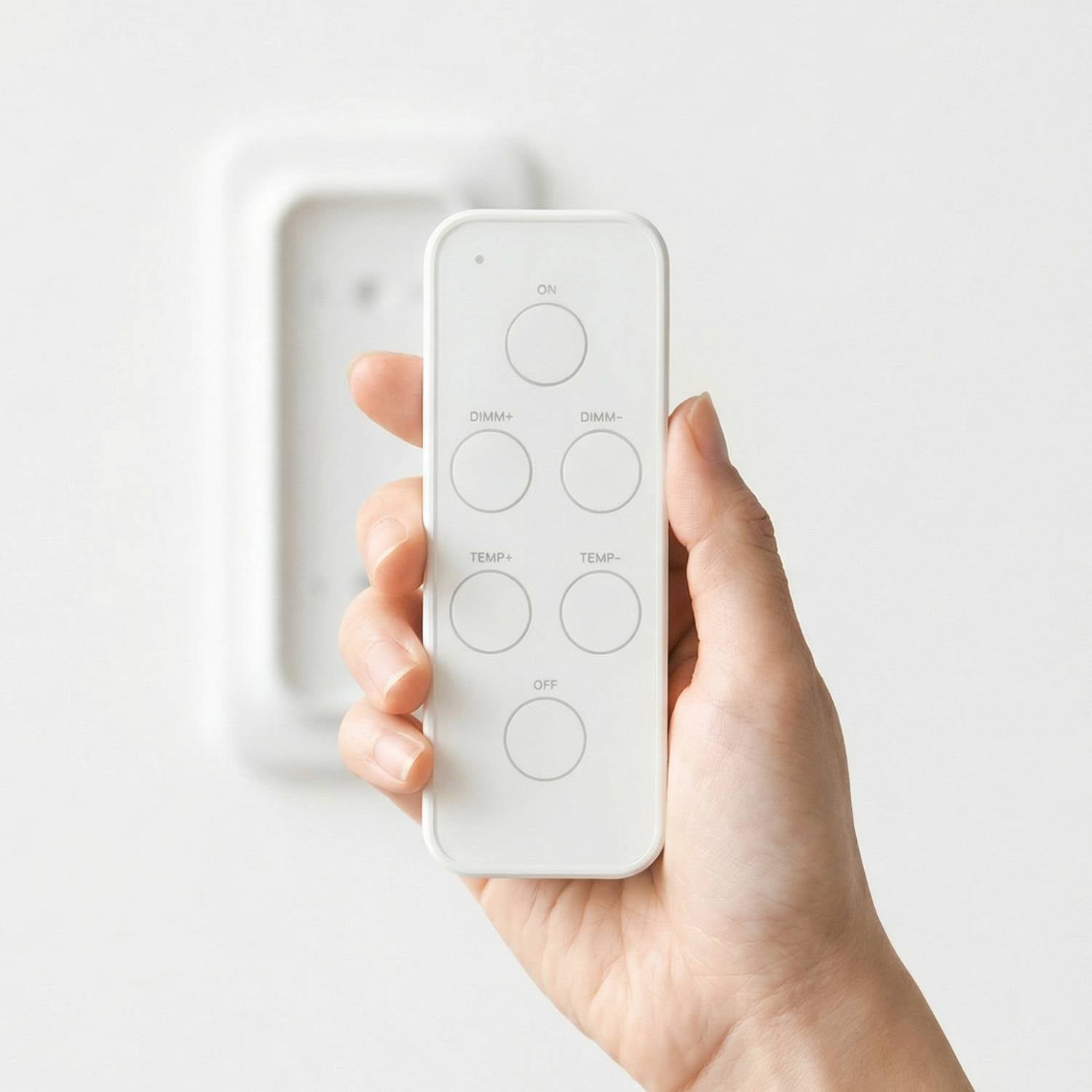 Elvo V2.1 afstandsbediening met muurbevestiging