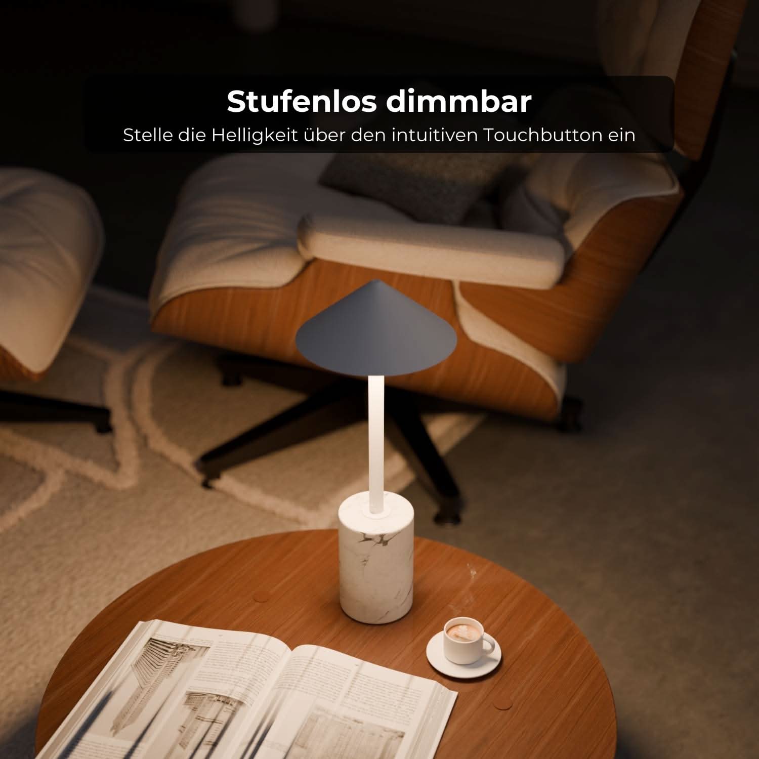 Saphira batterij vloerlamp