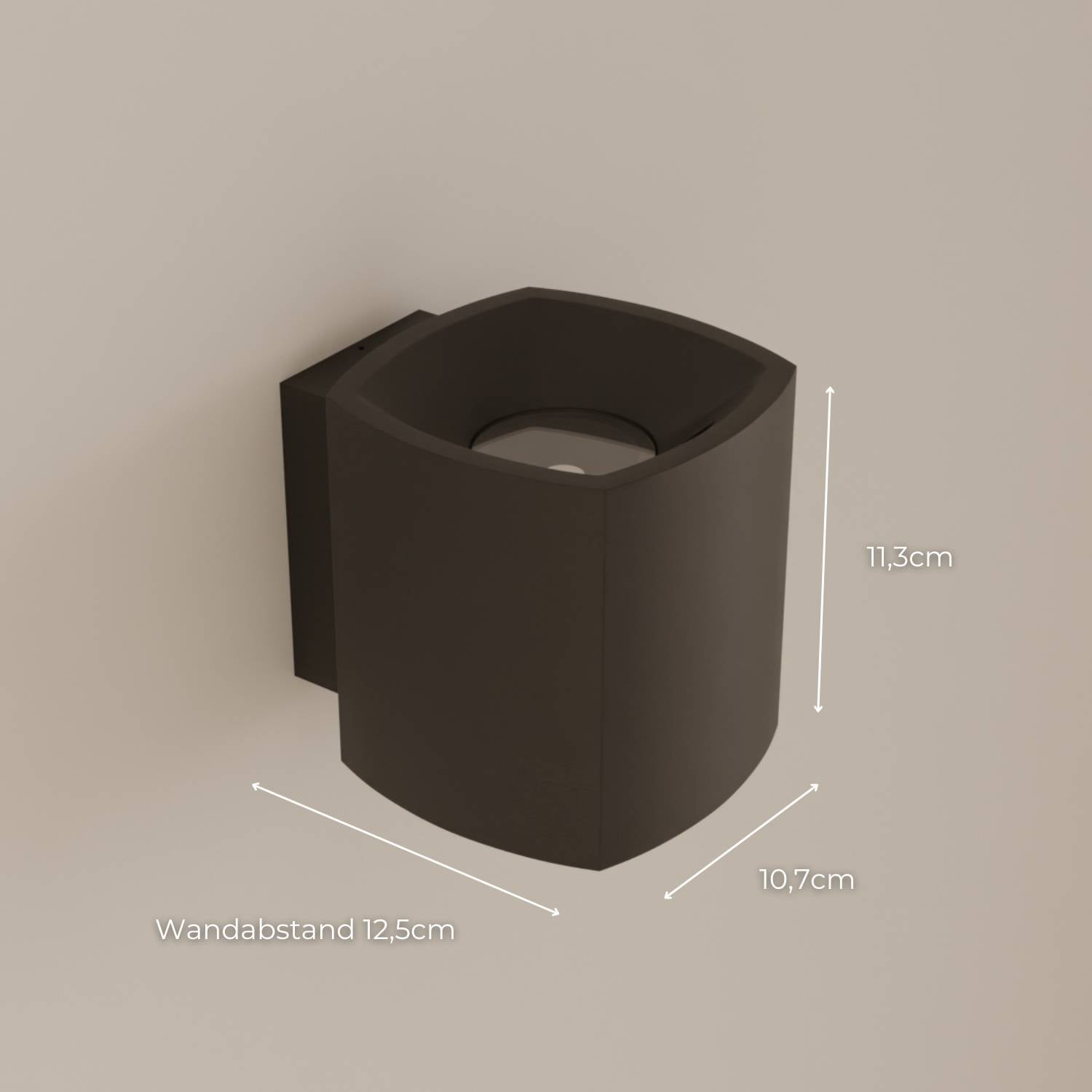 Tevia wandlamp