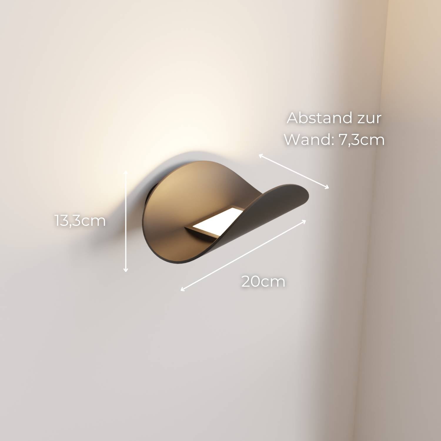 Velu wandlamp