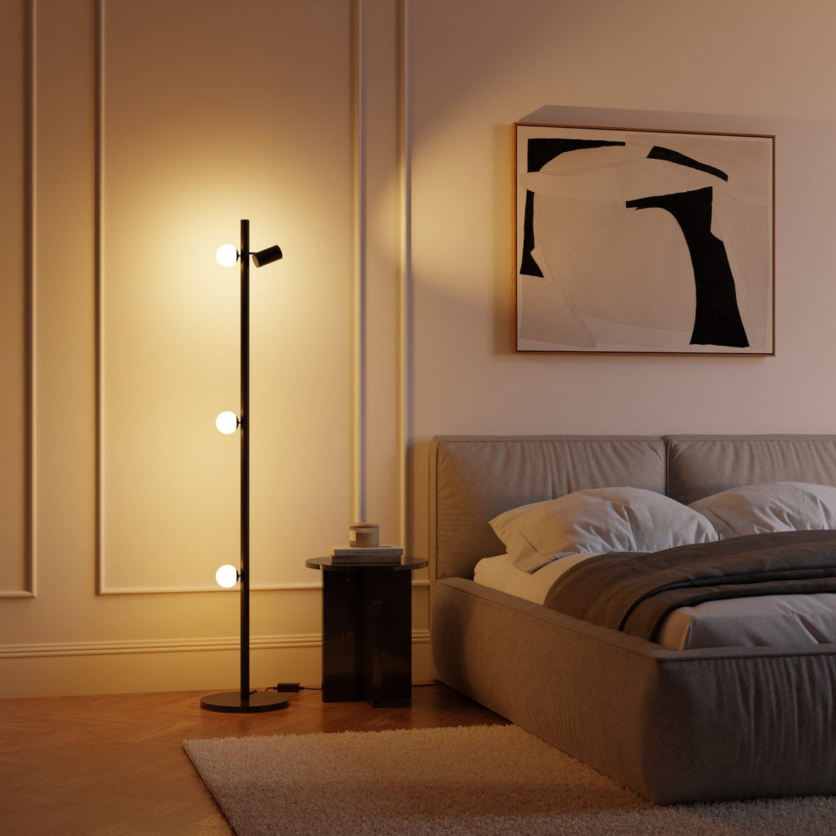Modulaire hula-vloerlamp