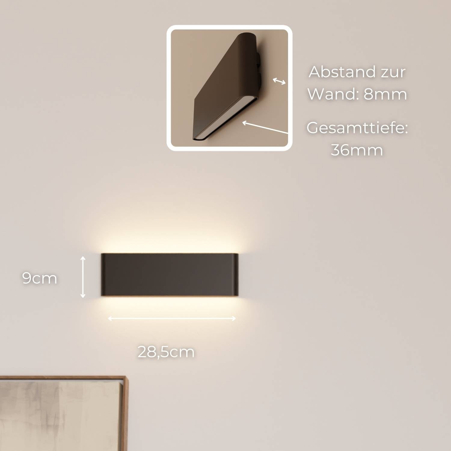 Avenis wandlamp
