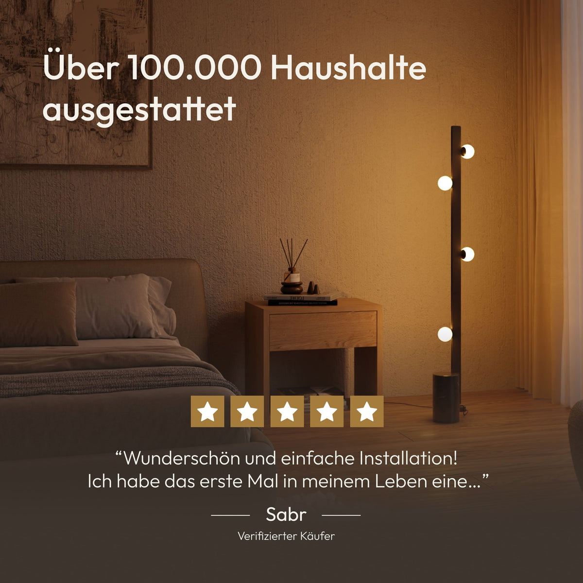 Azena modulaire vloerlamp