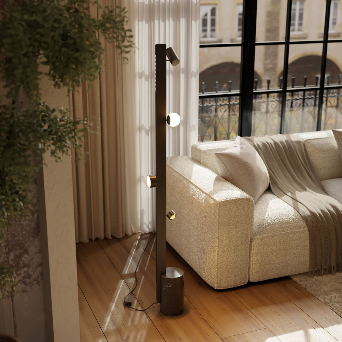 Azena modulaire vloerlamp
