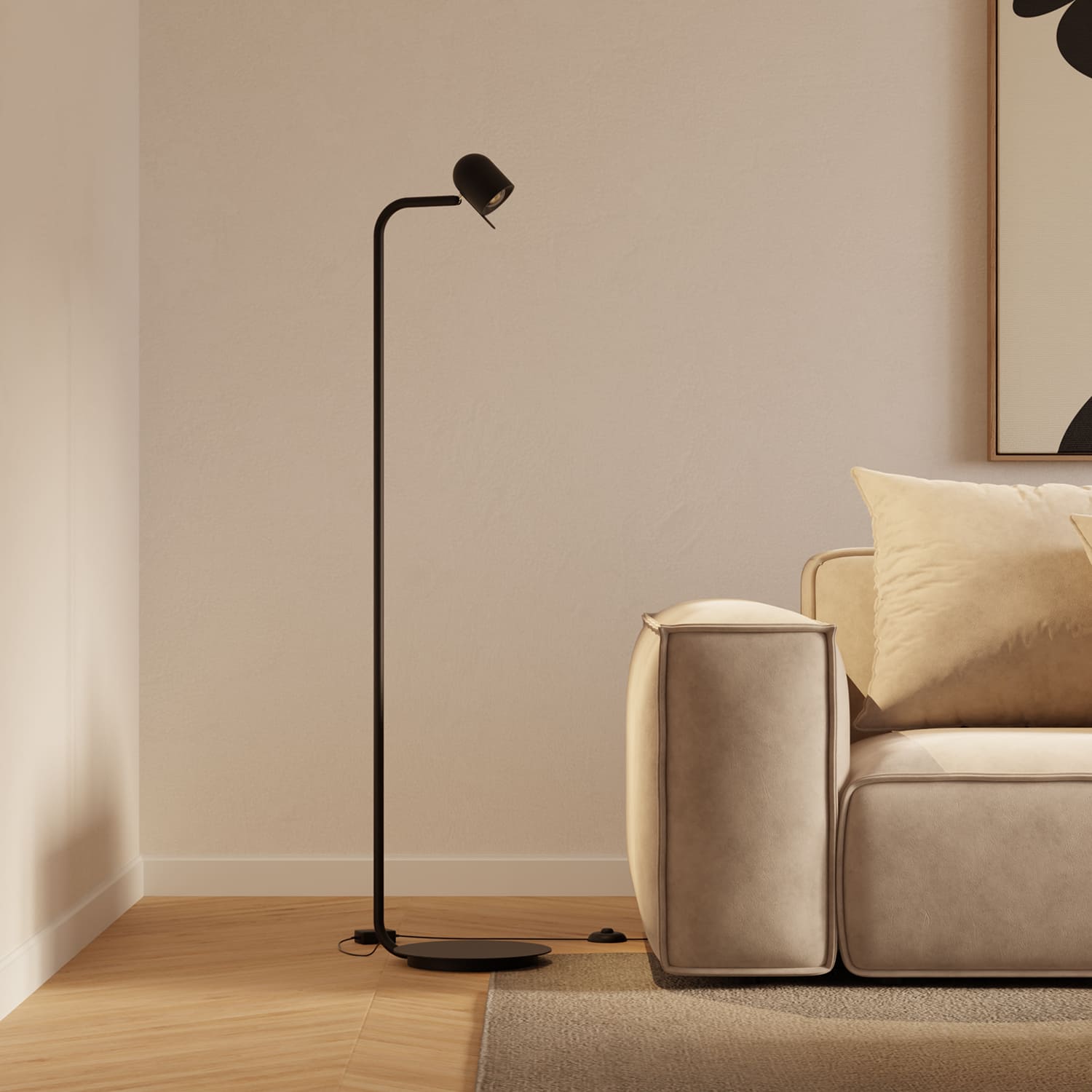 Lapan staande lamp