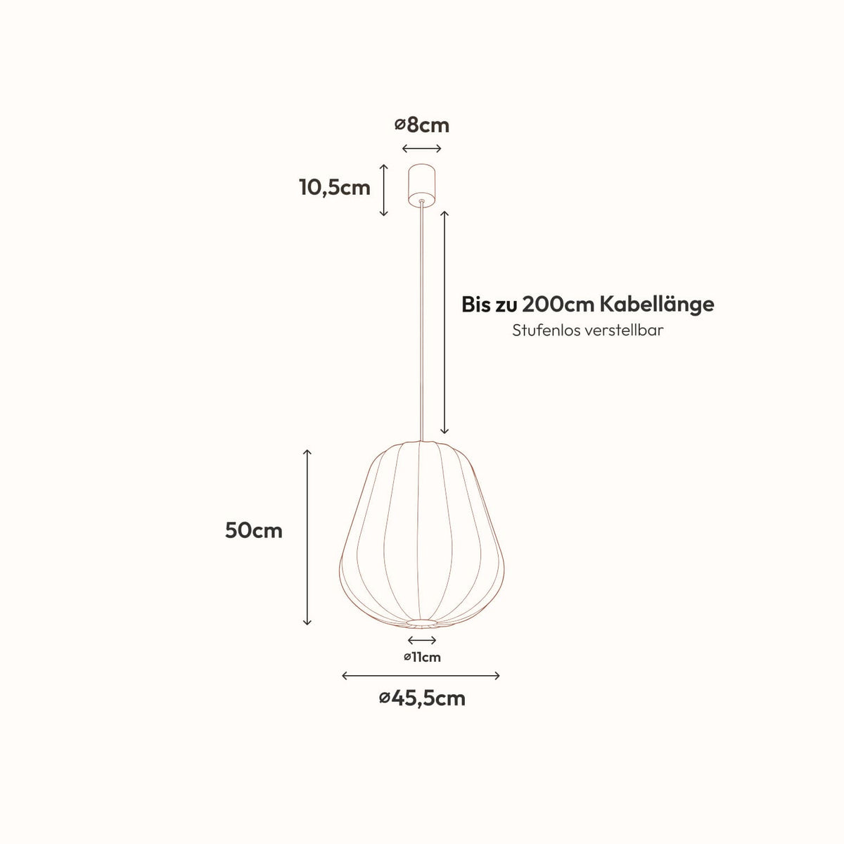 Loona hanglamp