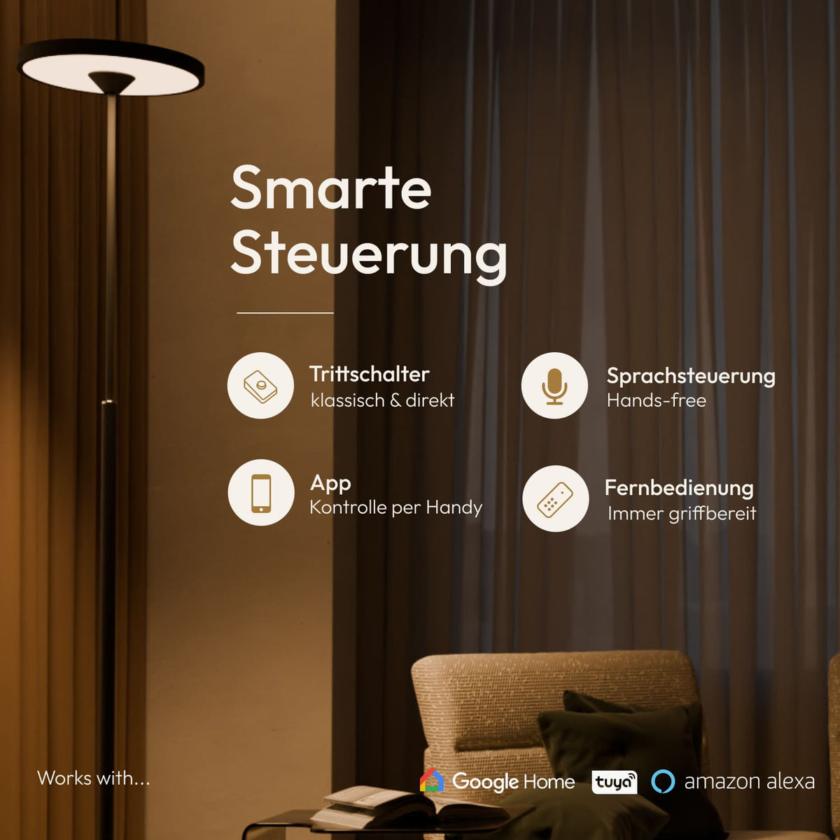Nemaris vloerlamp