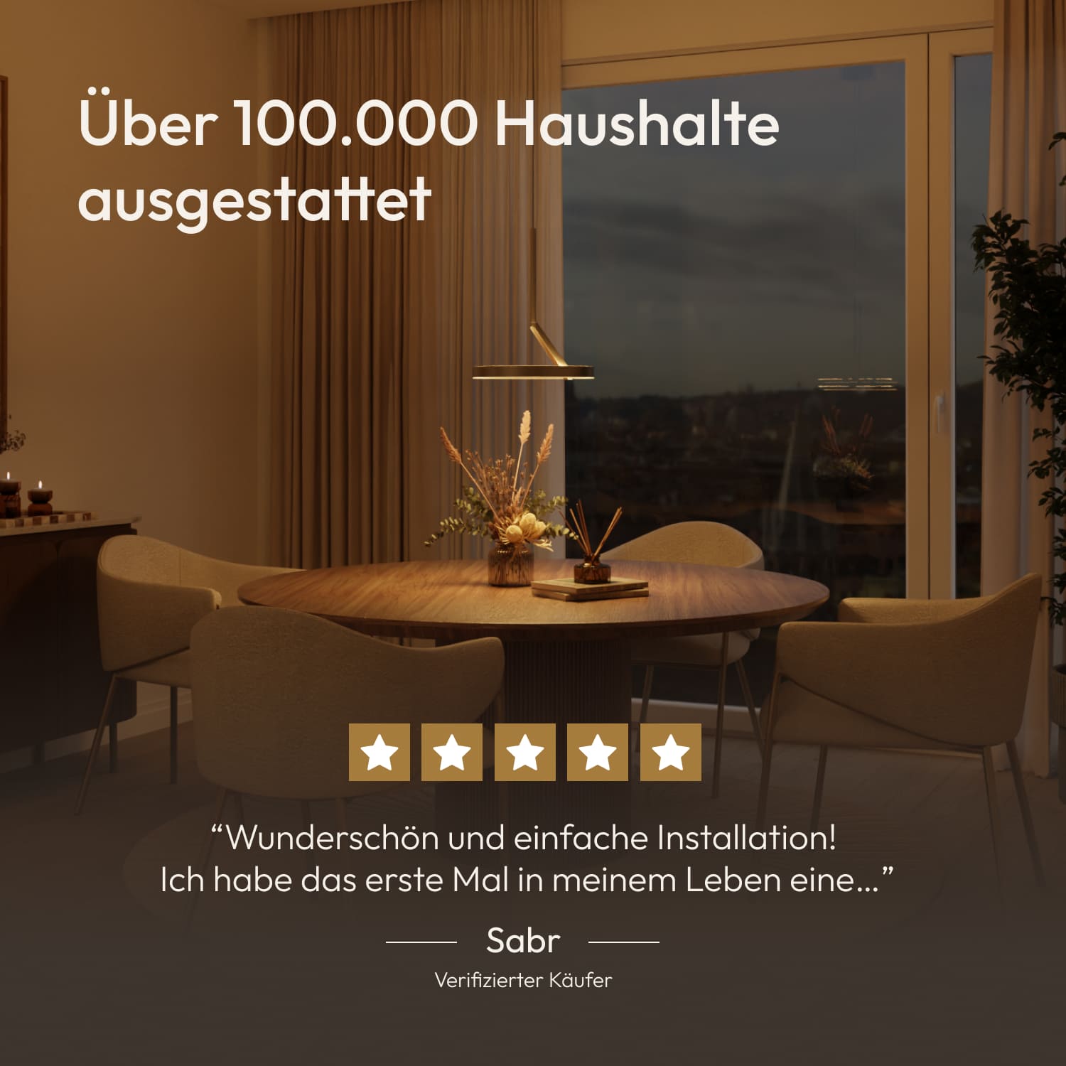 #Farbe_Champagner gebürstet