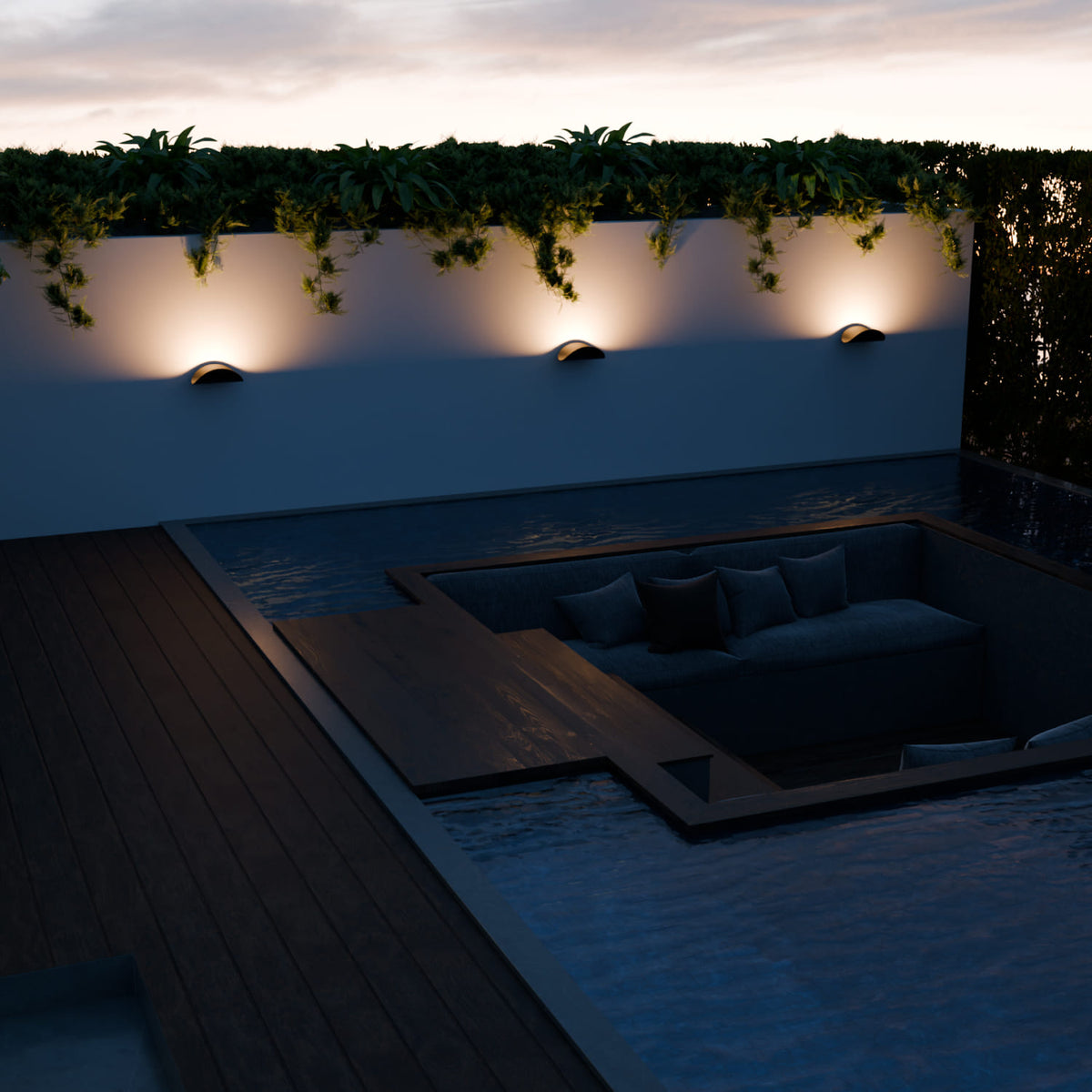 Velu wandlamp