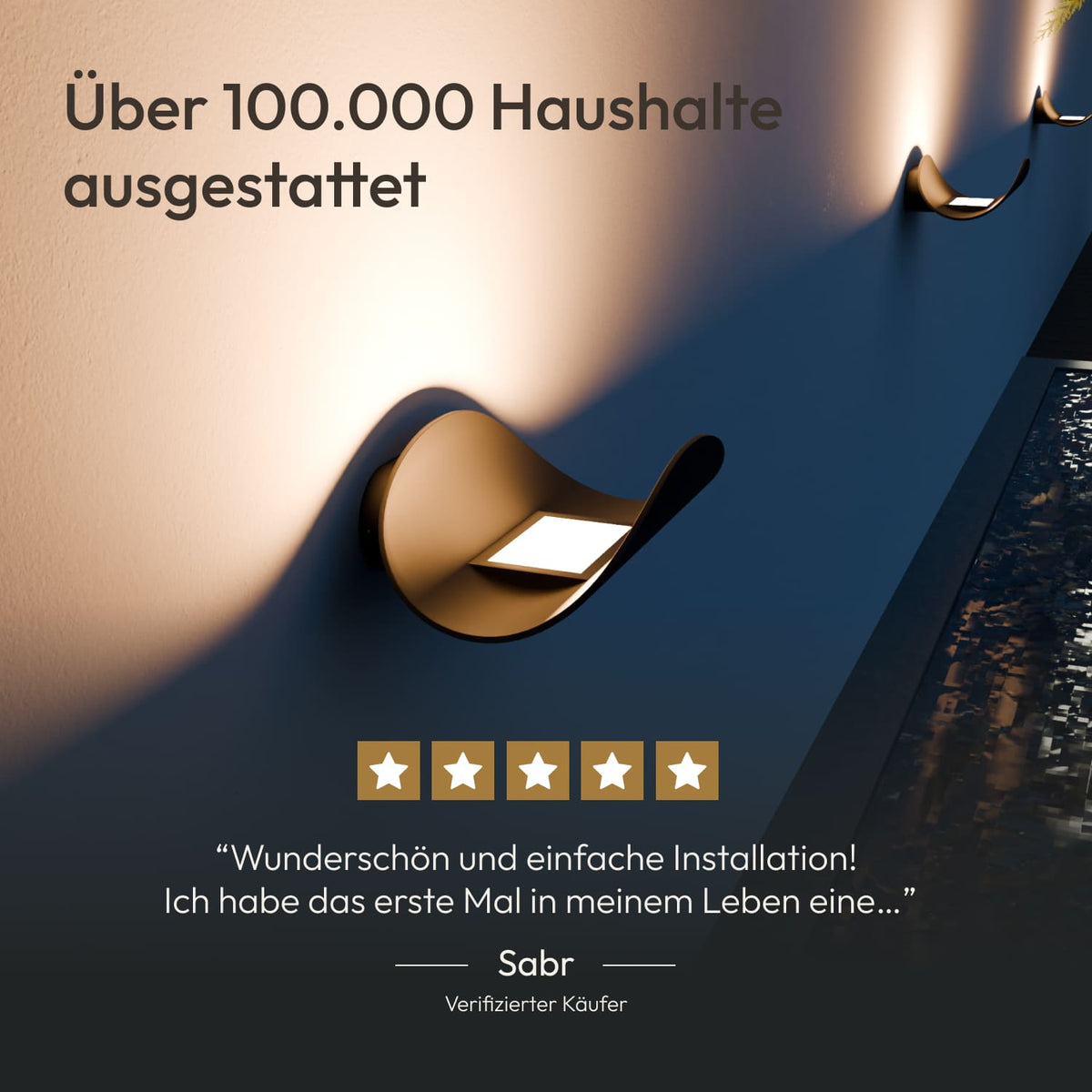 Velu wandlamp