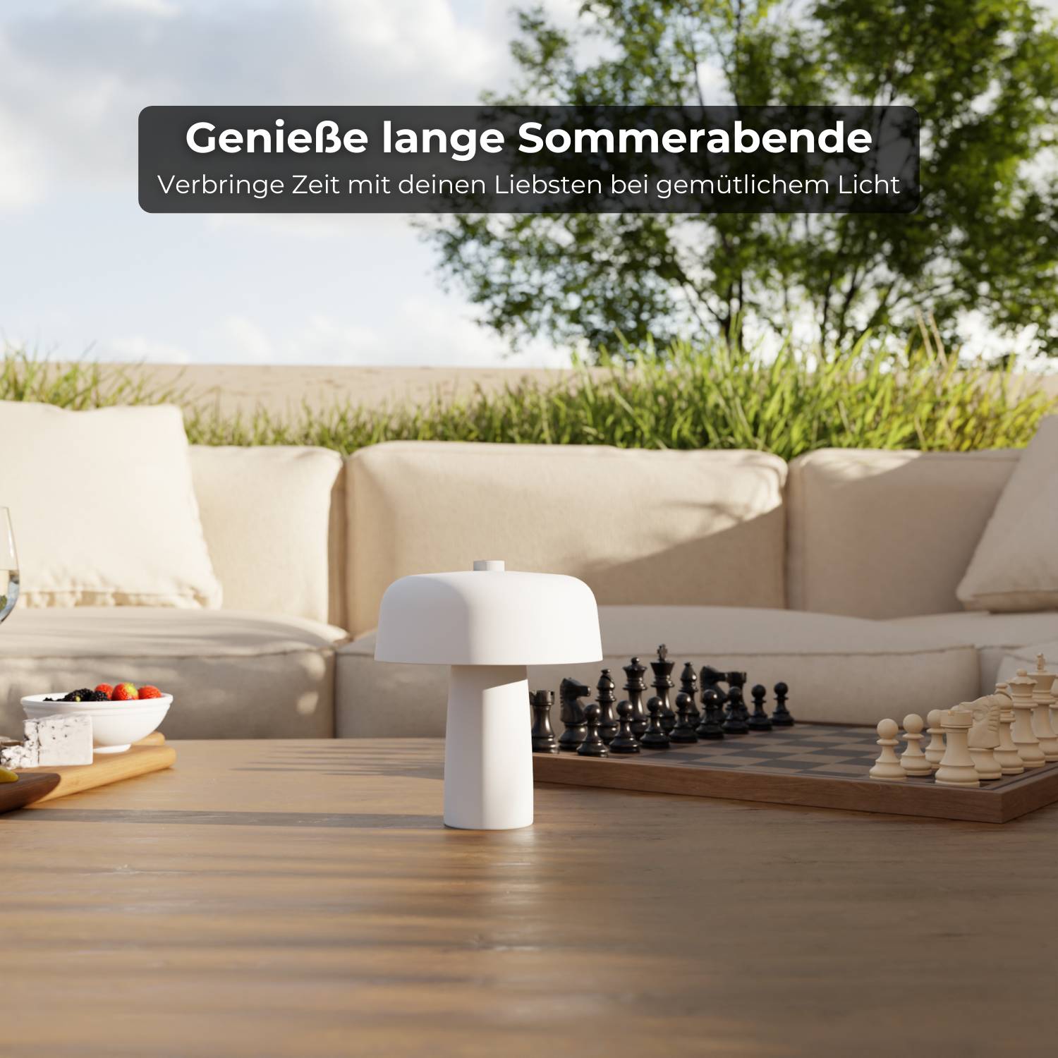 Lanea batterij tafellamp