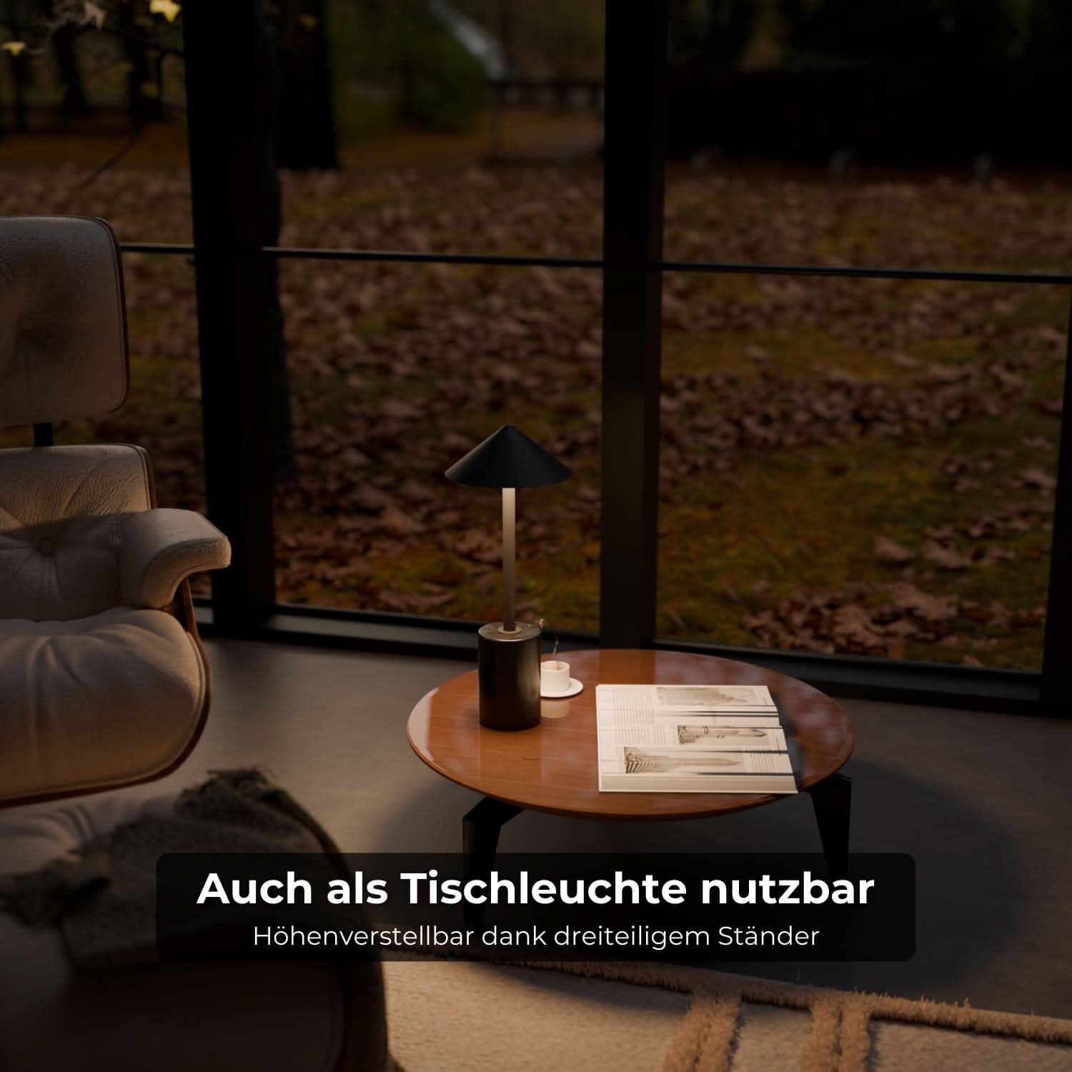 Saphira batterij vloerlamp