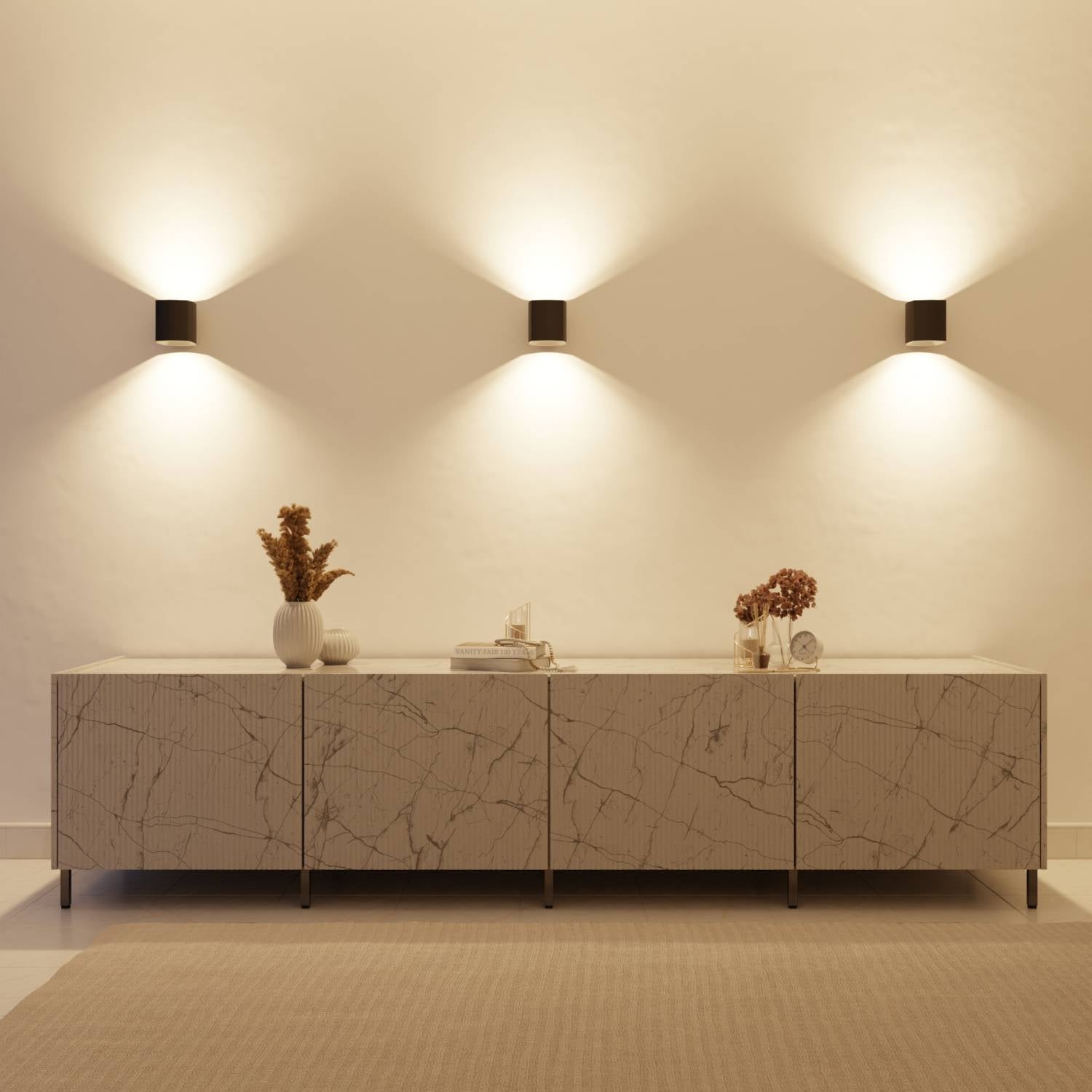 Tevia wandlamp