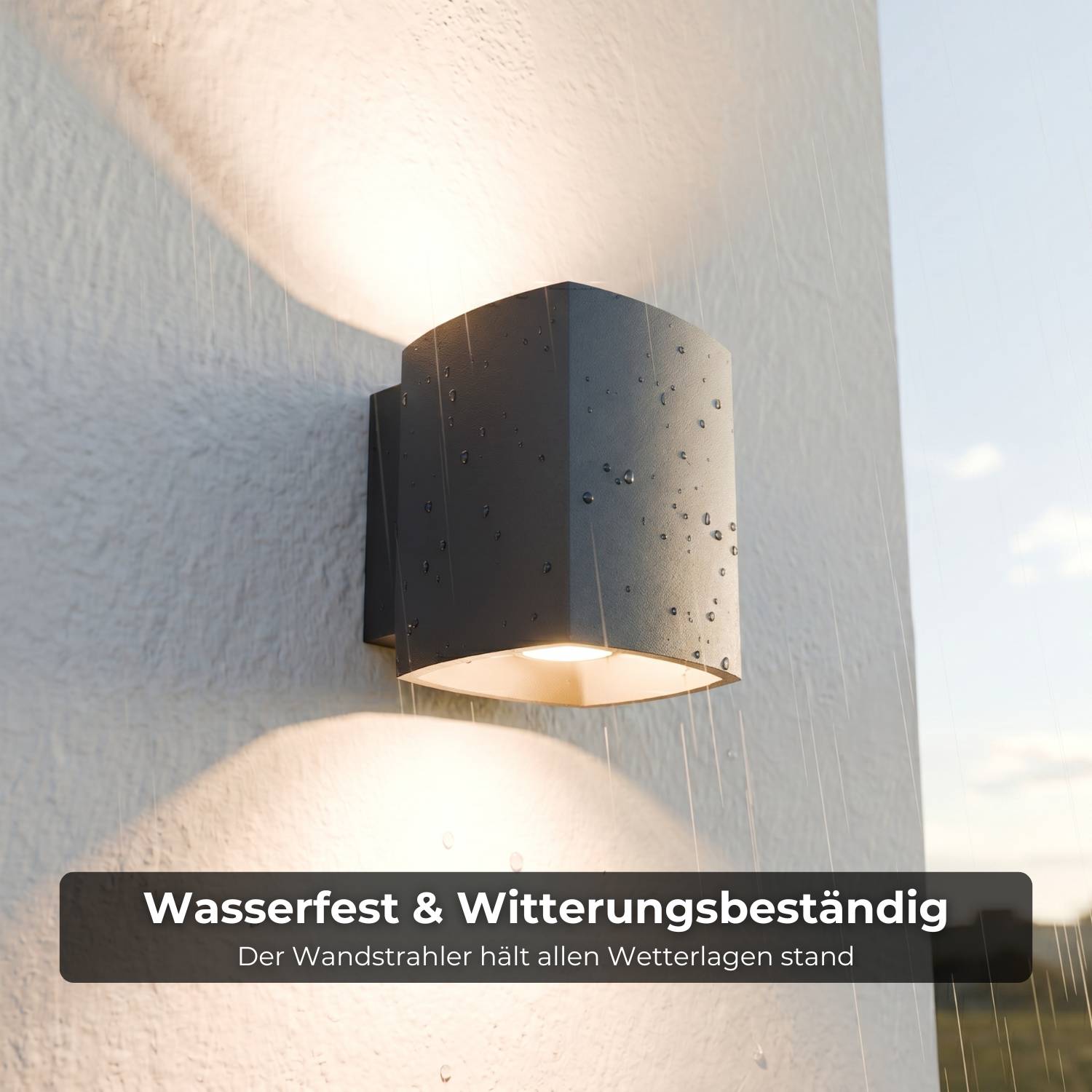Tevia wandlamp