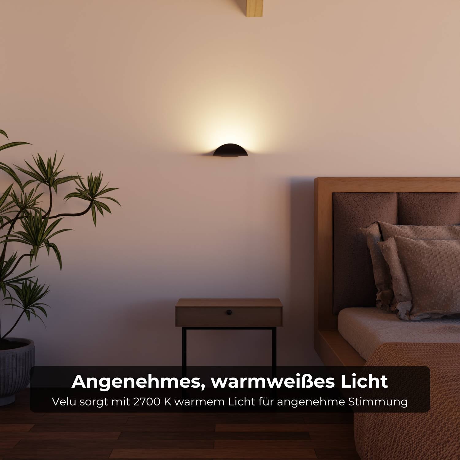 Velu wandlamp